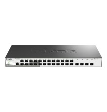 D-Link DGS-1210-28XS/ME/C1A Управляемый L2 коммутатор с 24 портами 100/1000Base-X SFP и 4 портами 10GBase-X SFP+