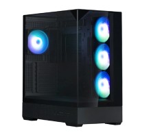 Корпус для ПК Zalman P40 Prism Plus Black ATX Mid Tower PC Case, 120mm ARGB Fanx4