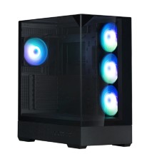 Корпус для ПК Zalman P40 Prism Plus Black ATX Mid Tower PC Case, 120mm ARGB Fanx4