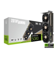 Видеокарта Zotac RTX5080 SOLID CORE 16GB GDDR7 256bit 3xDP HDMI 3FAN PREMIUM PACK