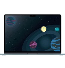 Apple MacBook Air 15-inch 2024 [MC7A4B/A] (КЛАВ.РУС.ГРАВ.) Sky Blue 15.3