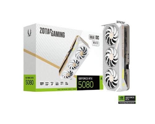 [Видеокарта] Видкокарта ZOTAC GAMING GeForce RTX 5080 SOLID OC White Edition