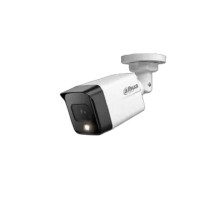 DAHUA DH-IPC-HFW1239TC1P-SA-IL-0360B-S6 Уличная цилиндрическая IP-видеокамера с ИК 30м и LED 30м 2Мп; 1/2.8” CMOS; объектив 2.8мм; IP67; металл, пластик