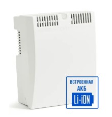 БАСТИОН СКАТ-1200Б Li-ion (СКАТ ИБП12/2-IB(2x3,2)/LiOn) источник питания, 12В 2А, встроенная Li-ion батарея 2х5,2 Ач МПТ (261)