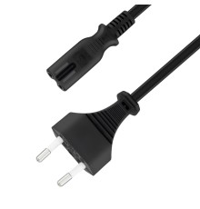 5bites Кабель питания PC305-50A IEC-320-C7 / CEE 7/16 / 220V / 2G*0.50MM / 6A / CCA / 5M