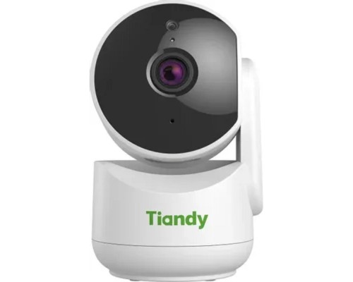 [Видеонаблюдение] Tiandy TC-H322A Spec:I2W/WIFI/Eu/4mm компактная поворотная домашняя, 2Мп, 1920х1080@20к/c, DWDR, цвет: 0.02лк, S+265, H.265(HP), S+264, H.264(HP, MP, BP), объектив 4мм, встроенные микрофон и динамик, 