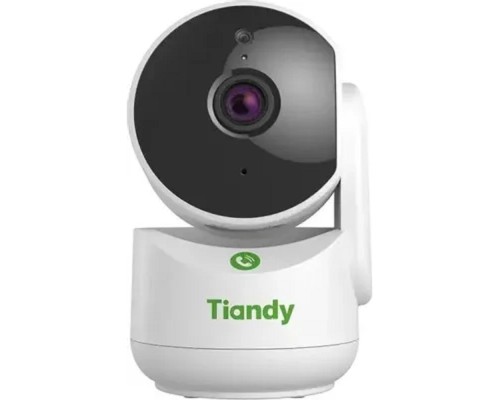 [Видеонаблюдение] Tiandy TC-H332A Spec:I2W/WIFI/Eu/4mm компактная поворотная домашняя, 3Мп, 2304х1296@20к/c, DWDR, цвет: 0.02лк, S+265, H.265(HP), S+264, H.264(HP, MP, BP), объектив 4мм, встроенные микрофон и динамик, 