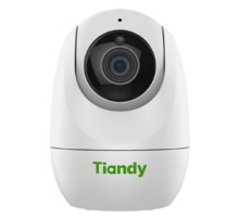 Tiandy TC-H322N 9DA-4 компактная поворотная домашняя, 2Мп, 1920х1080@30к/c, DWDR, цвет: 0.05лк, S+265, H.265(HP), S+264, H.264(HP, MP, BP), объектив 4мм, встроенные микрофон и динамик, G.711A, G.711U 