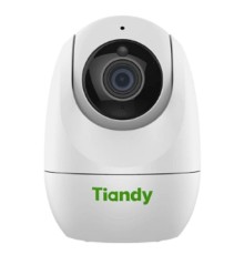 Tiandy TC-H322N 9DA-4 компактная поворотная домашняя, 2Мп, 1920х1080@30к/c, DWDR, цвет: 0.05лк, S+265, H.265(HP), S+264, H.264(HP, MP, BP), объектив 4мм, встроенные микрофон и динамик, G.711A, G.711U 