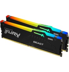 Kingston 64GB 5600MT/s DDR5 CL36 DIMM (Kit of 2) FURY KF556C36BBE2AK2-64