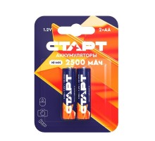 СТАРТ HR6 AA 2500mAh Ni-MH BL2 24/384 (2 шт. в уп-ке)