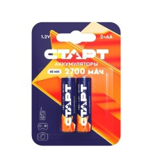 СТАРТ HR6 AA 2700mAh Ni-MH BL2 24/384 (2 шт. в уп-ке)