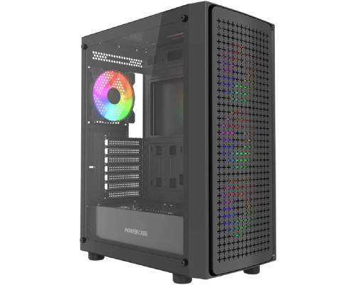 [Корпус] Powercase Mistral EA20, Tempered Glass, 4x 120mm FRGB Fan, чёрный, ATX  (CMAEA20-L4)