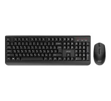 Acer OCC401 клав-ра:черный мышь:черный USB Multimedia (ZL.ACCCC.016) Комплект Клавиатура + мышь проводной