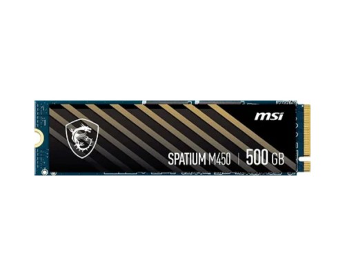 [носитель информации] SSD MSI 500Gb SPATIUM M450 M.2 PCIe NVMe S78-440K240-P83