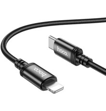 Кабель Type C - Lightning 1m Hoco X89 Wind iP черный