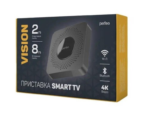 [Цифровые ТВ приставки Perfeo] Perfeo SMART TV BOX приставка 