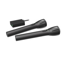 RITMIX RWM-302 black {Част. хар-ка: 50 Гц-15 кГц, сопрот.: 600 Ом, чувств.: -72 дБ,пит. микрофона: 1,5 В, пит. приемника: 1,5 В}