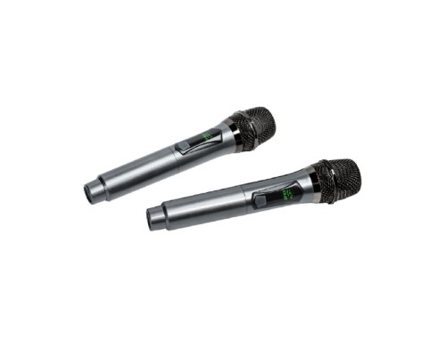 [Наушники, микрофоны RITMIX] RITMIX RWM-332 gray {Частот. хар-ка: 50 Гц-15 кГц, сопротивл: 600 Ом, чувств: -72 дБ, пит микр: 3,7 В, пит прием: 3,7 В, вр раб на 1 зар: до 10ч}