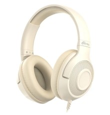 RITMIX RH-544TV Beige {Наушники. 40 мм, 20-20000 Гц, 32 Ом, 99 дБ ± 3 дБ, 5 м, пластик}