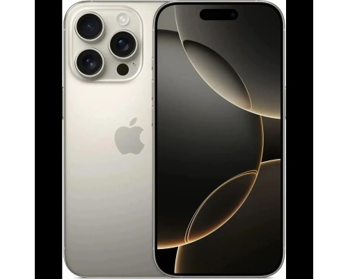 [Смартфон] Apple A3294 iPhone 16 Pro 128Gb титан моноблок 3G 4G 2Sim 6.3