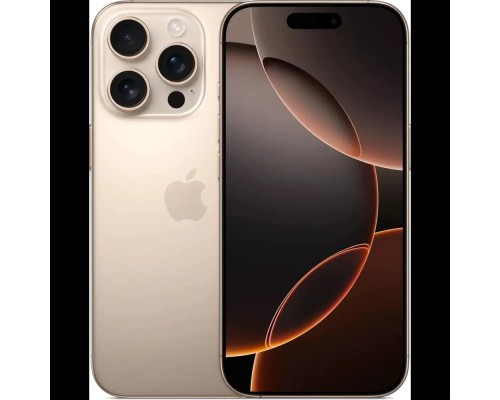 [Смартфон] Apple A3294 iPhone 16 Pro 128Gb бежевый титан моноблок 3G 4G 2Sim 6.3
