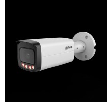 DAHUA DH-IPC-HFW21249TP-AS-IL-0280B Уличная цилиндрическая IP-видеокамера 12Мп; 1/2.5” CMOS; объектив 2.8мм; видеоаналитика: SMD Plus тревожные ИК 30м, LED 30м IP67 металл