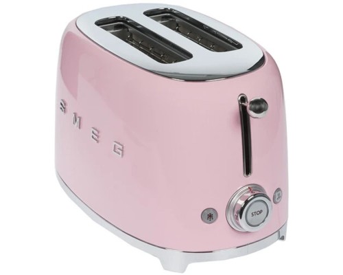 [Тостеры SMEG] SMEG TSF01PKEU Тостер на 2 ломтика, розовый