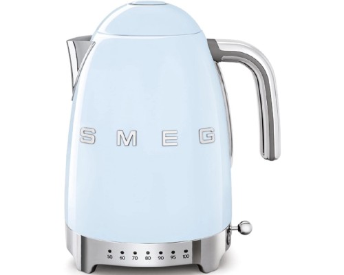 [Чайники SMEG] SMEG KLF04PBEU Чайник электрический с регулируемой температурой, пастельный голубой