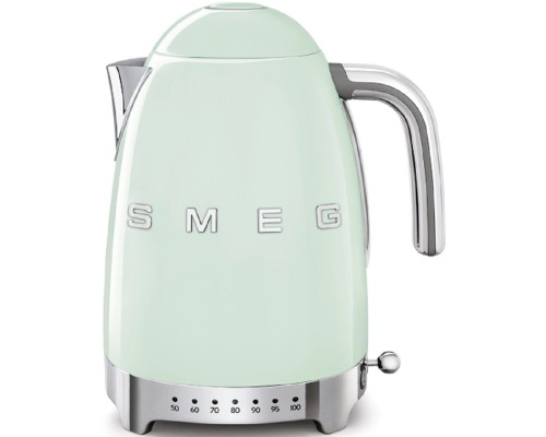 [Чайники SMEG] SMEG KLF04PGEU Чайник электрический с регулируемой температурой, пастельный зеленый