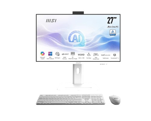 [Моноблок] MSI Modern AM273QP AI 1UM-093RU [9S6-AF0112-093] White 27