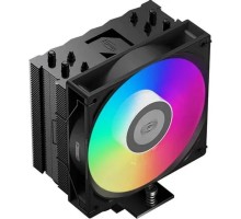 Кулер PCCooler RT400 BK ARGB S115X/1200/1700/1851/AM4/AM5 (TDP 235W, 1x120mm PWM FAN, 4 тепловые трубки 6мм, 500-2200RPM, 32dBa)