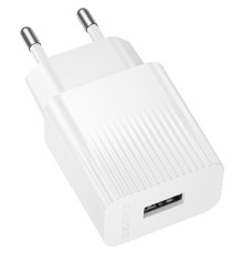BOROFONE BAS71A/ Сетевое ЗУ/ 1 USB/ Выход: 10.5W/ белый