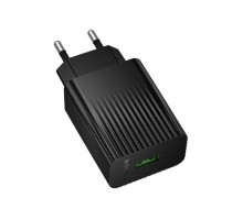 BOROFONE BAS72A/ Сетевое ЗУ/ QC 3.0/ 1 USB/ Выход: 18W/ черный