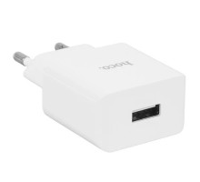 HOCO C106A/ Сетевое ЗУ/ 1 USB/ Выход: 10.5W/ White