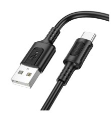 BOROFONE BX111/ USB кабель Type-C/ 1m/ 3A/ Black