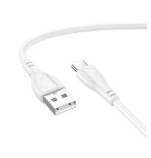 BOROFONE BX121/ USB кабель Type-C/ 1m/ 3A/ белый