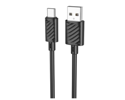 [кабели] HOCO X88/ USB кабель Type-C/ 1m/ 3A/ Black