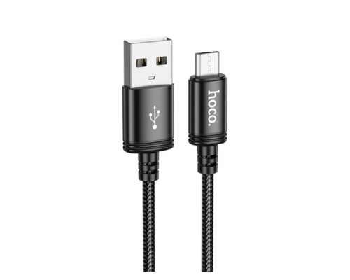 [кабели] HOCO X89/ USB кабель Micro/ 1m/ 2,4A/ Black
