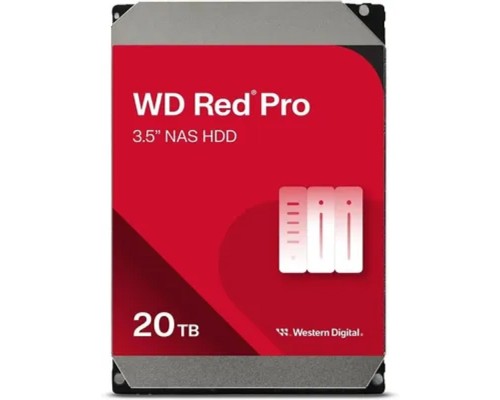[Жесткий диск] 20TB WD Red Pro (WD202KFGX) {Serial ATA III, 7200- rpm,512Mb, 3.5