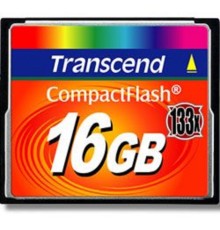 Compact Flash 16Gb Transcend  (TS16GCF133) 133-x