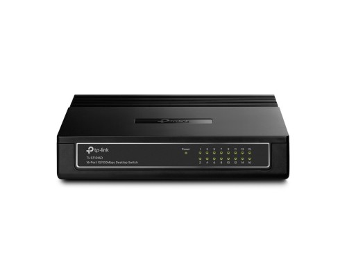 [Сетевое оборудование] TP-Link TL-SF1016D Настольный коммутатор с 16 портами 10/100 Мбит/с