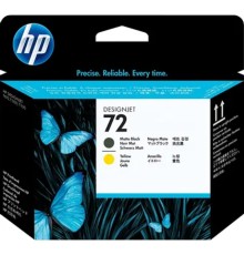 HP C9384A Печатающая головка №72, Matte Black & Yellow {DJ T610/T620/T770/T1100/T1120/T1200, Matte Black & Yellow}