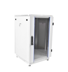 ЦМО Шкаф телекоммуникационный напольный 18U (600x600) дверь стекло (ШТК-М-18.6.6-1ААА) (2 коробки)