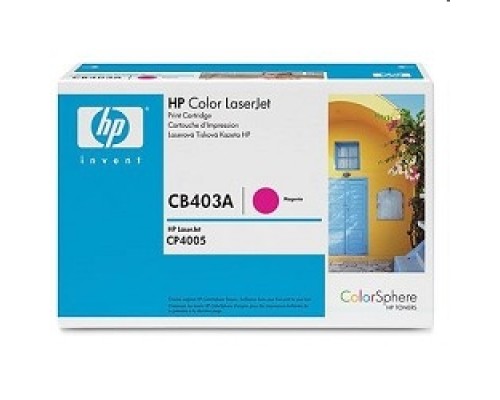 [Расходные материалы] HP CB403A Картридж ,Magenta{CP4005, Magenta}
