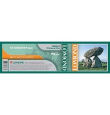 LOMOND 1202011 Матовая бумага 610ммх45м, 90г/м2, рулон