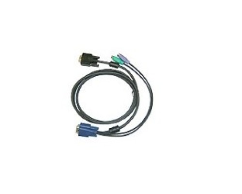 [Переключатель] D-Link DKVM-IPCB5 Кабель для KVM-переключателя DKVM-IP8 длиной 5 м с разъемами VGA и PS/2