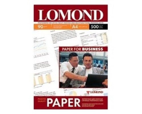 [Бумага] LOMOND 0102131 Матовая бумага A4, 90г/м2, 500л. 