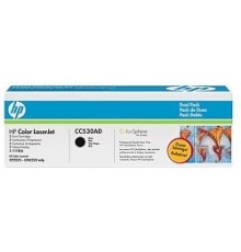 HP CC530AD Картридж ,Black{LJ CP2025/CM2320, Black, 2-pack}