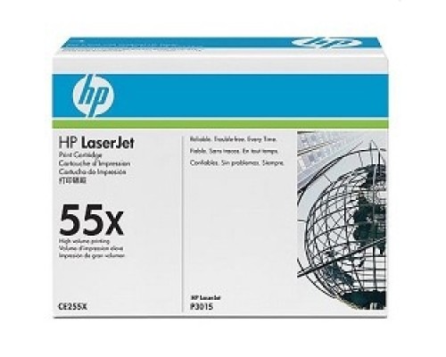 [Расходные материалы] HP CE255X Картридж ,Black{LJ P3015, Black, (12500стр.)}
